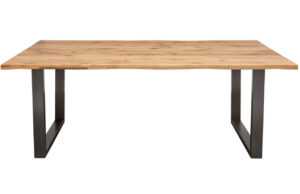 Moebel Living Masivní dubový jídelní stůl Axel 200x100 cm