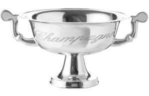Moebel Living Stříbrná nádoba na chlazení Šampaňského Champagne 40 cm