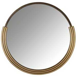 Zlaté závěsné zrcadlo Richmond Afton 80 cm