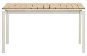 Rozkládací zahradní jídelní stůl z polywoodu Kave Home Canyelles 140/200 x 90 cm
