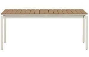 Rozkládací zahradní jídelní stůl z polywoodu Kave Home Canyelles 180/240 x 100 cm