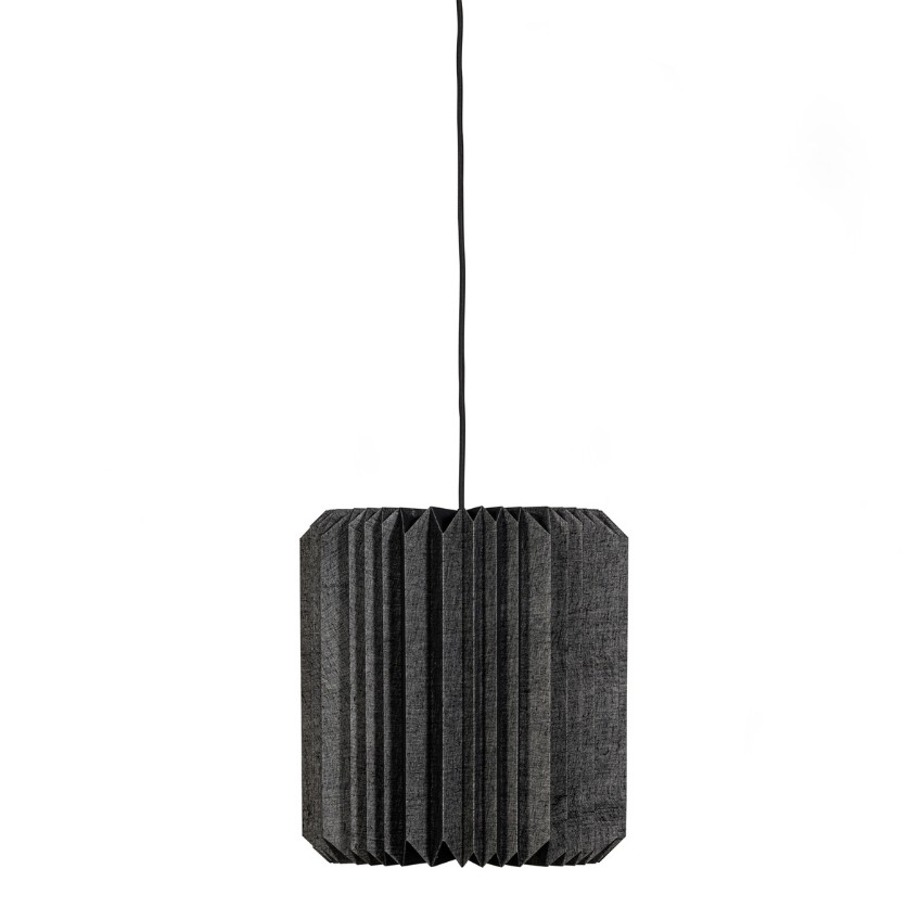 WOOOD Černé papírové závěsné světlo Pylon II. 44 cm