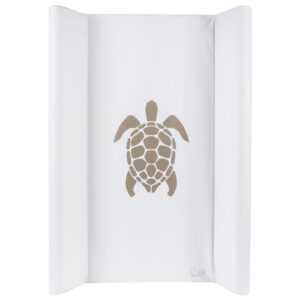 Bílá omyvatelná přebalovací podložka Quax Turtle 70 x 50 cm