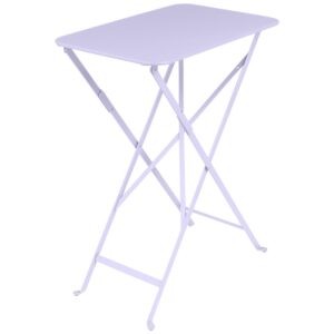 Fialový kovový skládací stůl Fermob Bistro 37 x 57 cm