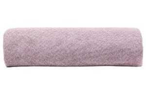 Fialový potah na taburet Kave Home Kaeli 90 cm