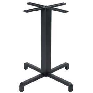 Nardi Antracitově šedá hliníková stolová podnož Fiore 72 cm