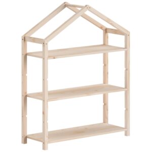 Vipack Dřevěný regál Dallas 141 x 111 cm