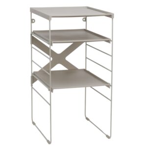 Joseph Joseph Béžový kovový nastavitelný botník Level 51