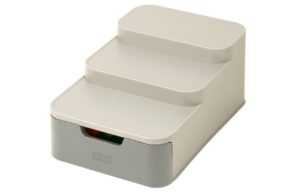 Joseph Joseph Béžový plastový výsuvný organizér Duo