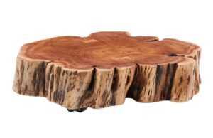 Kave Home Dřevěný konferenční stolek Tavine 65 cm