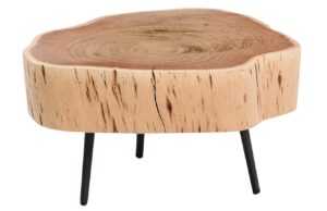 Kave Home Dřevěný konferenční stolek Tavine 49 x 47 cm