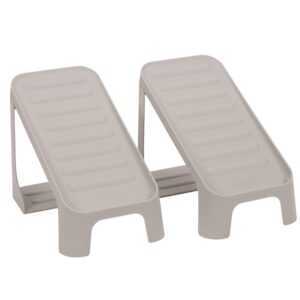 Joseph Joseph Set dvou béžových plastových organizéru na boty Shoe-In