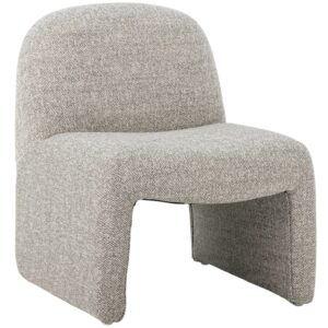 Bloomingville Šedé čalouněné dětské křeslo Neel