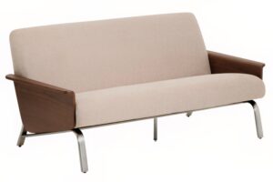 Kave Home Světle hnědá ořechová pohovka Amsen 165 cm