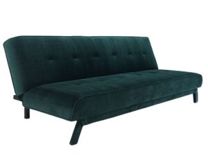 Nordic Design Sametová rozkládací pohovka Modena 210 cm