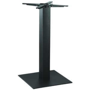 Pedrali Černá kovová stolová podnož HARD 40 x 40 cm