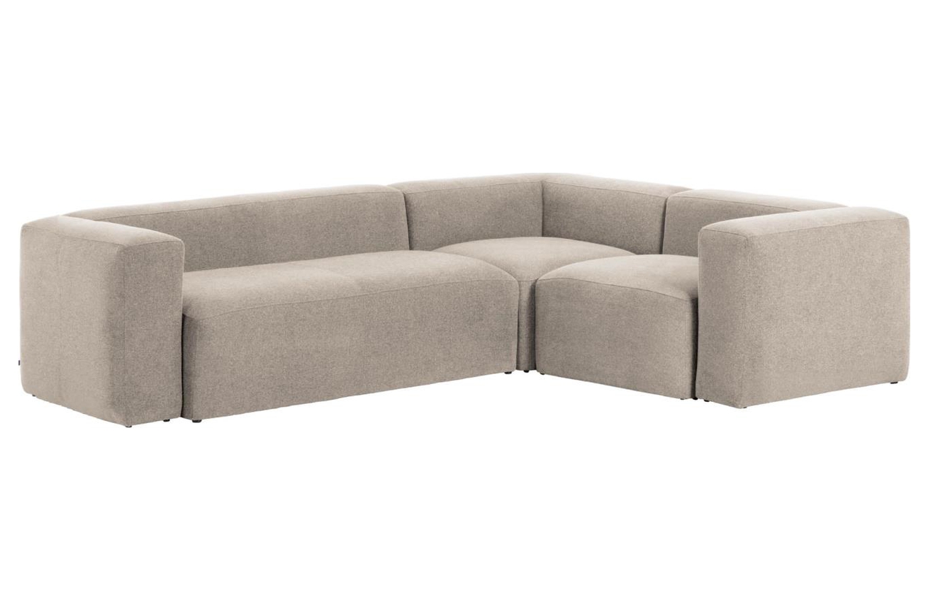 Kave Home Rohová pohovka Blok 290 x 230 cm