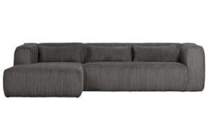 WOOOD Manšestrová rohová pohovka Bearny 305 cm