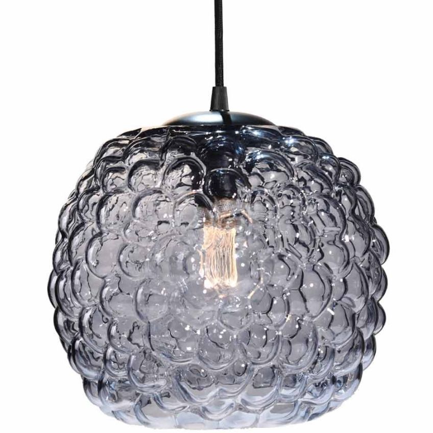 Halo Design Skleněné závěsné světlo Grape 25 cm