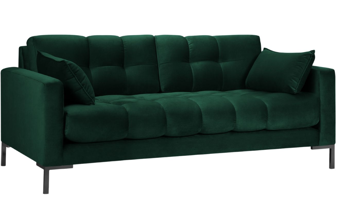 Micadoni Sametová pohovka Mamaia 152 cm