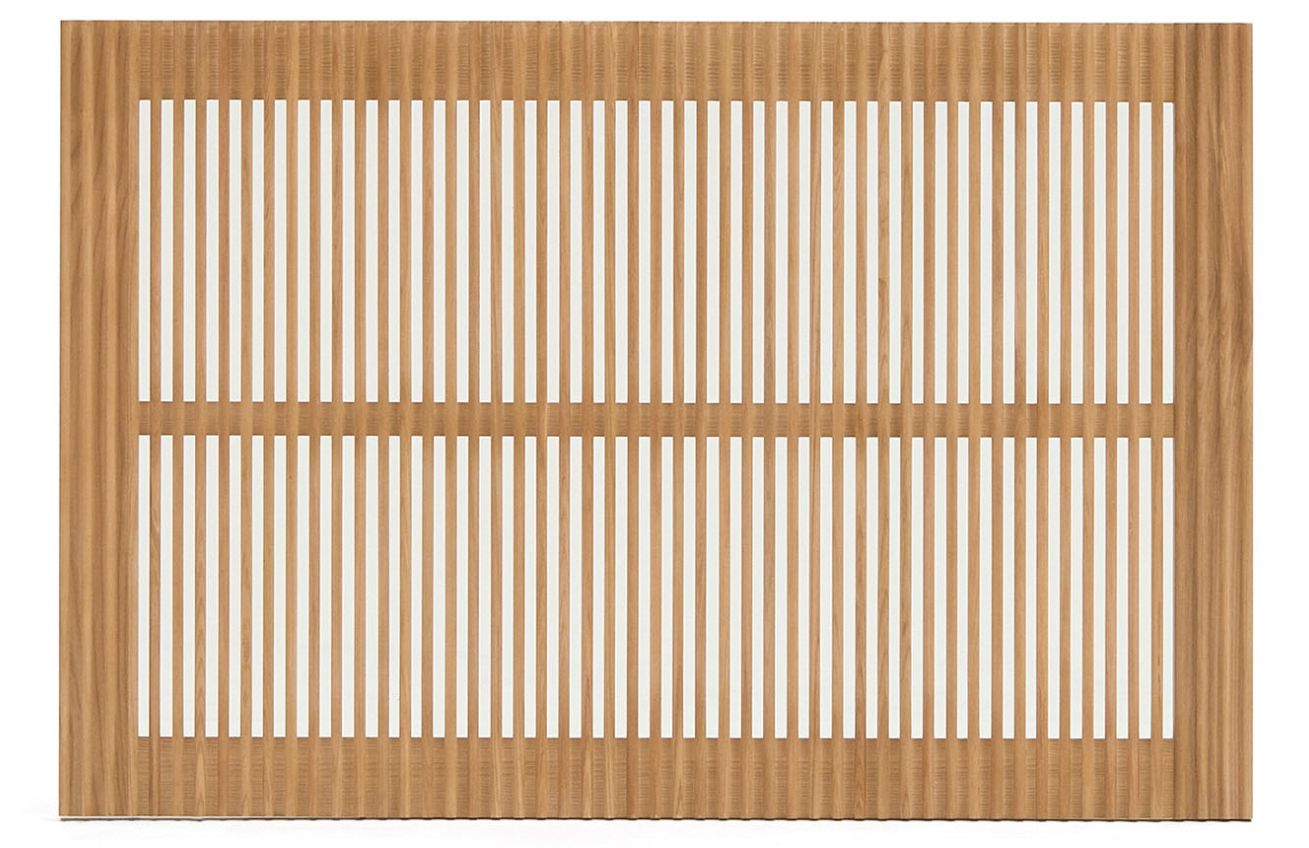 Dubové čelo k posteli Kave Home Beyla 90 cm