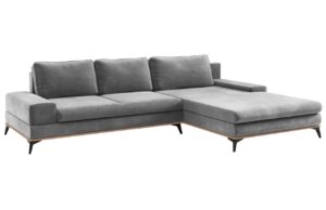 Windsor & Co Sametová rozkládací pohovka Astre 315 cm