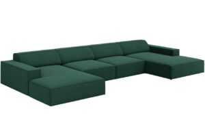 Micadoni Rohová pohovka Jodie 364 cm