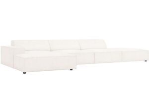 Micadoni Bouclé rohová pohovka Jodie 341 cm