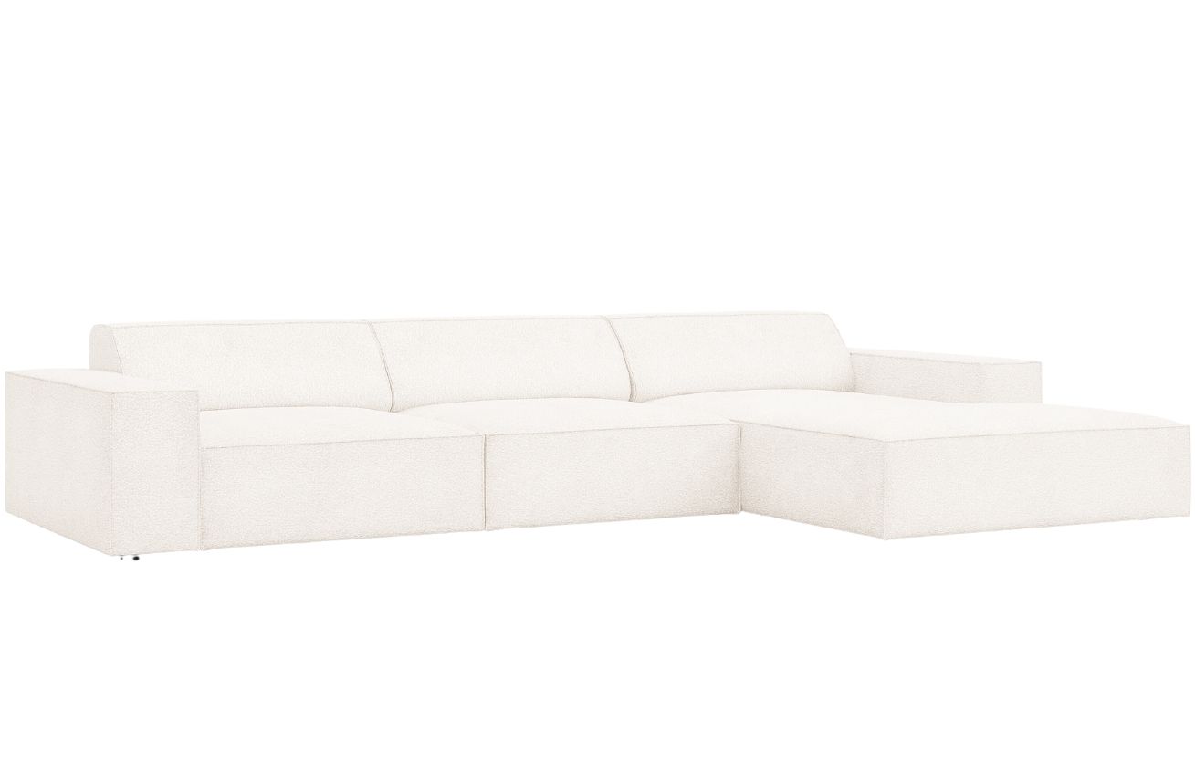Micadoni Bouclé rohová pohovka Jodie 284 cm