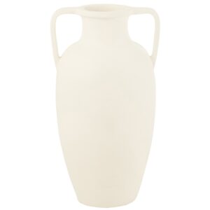 Bílá keramická váza J-line Afilia 66 cm