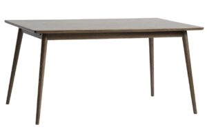 Unique Furniture Tmavě hnědý dubový jídelní stůl Barrali 150 x 90 cm