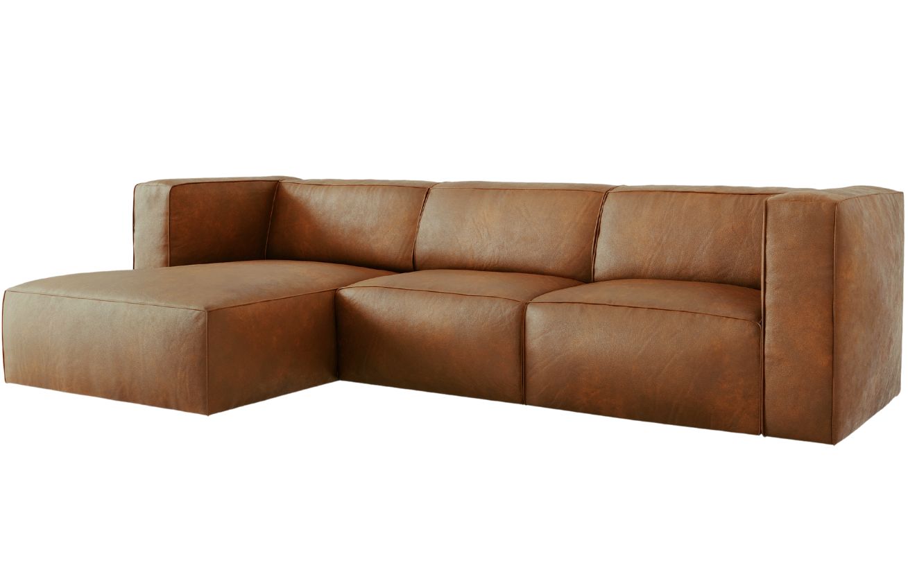 CXL by Christian Lacroix Kožená rohová pohovka Muse 310 cm