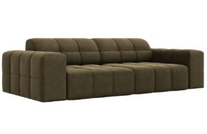 Cosmopolitan Design Sametová pohovka Chicago 204 cm