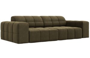 Cosmopolitan Design Sametová pohovka Chicago 244 cm