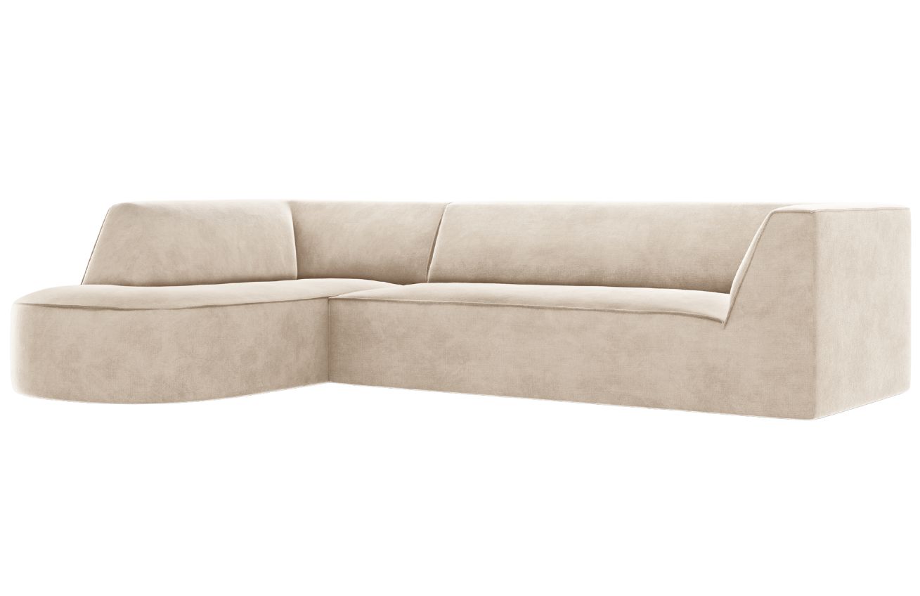 CXL by Christian Lacroix Sametová rohová pohovka Charles 273 cm