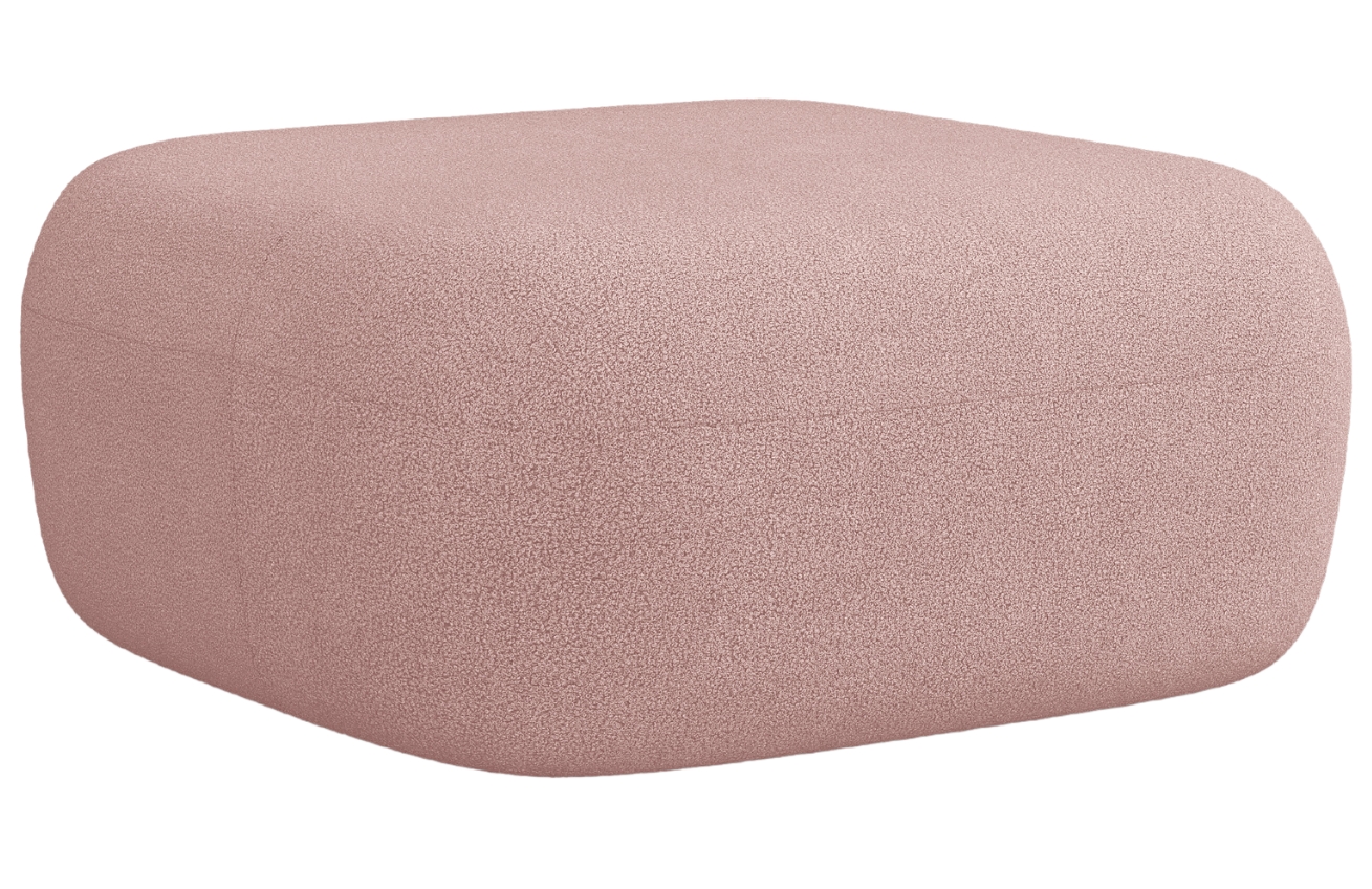 Windsor & Co Bouclé podnožka Aldrin 90 x 88 cm