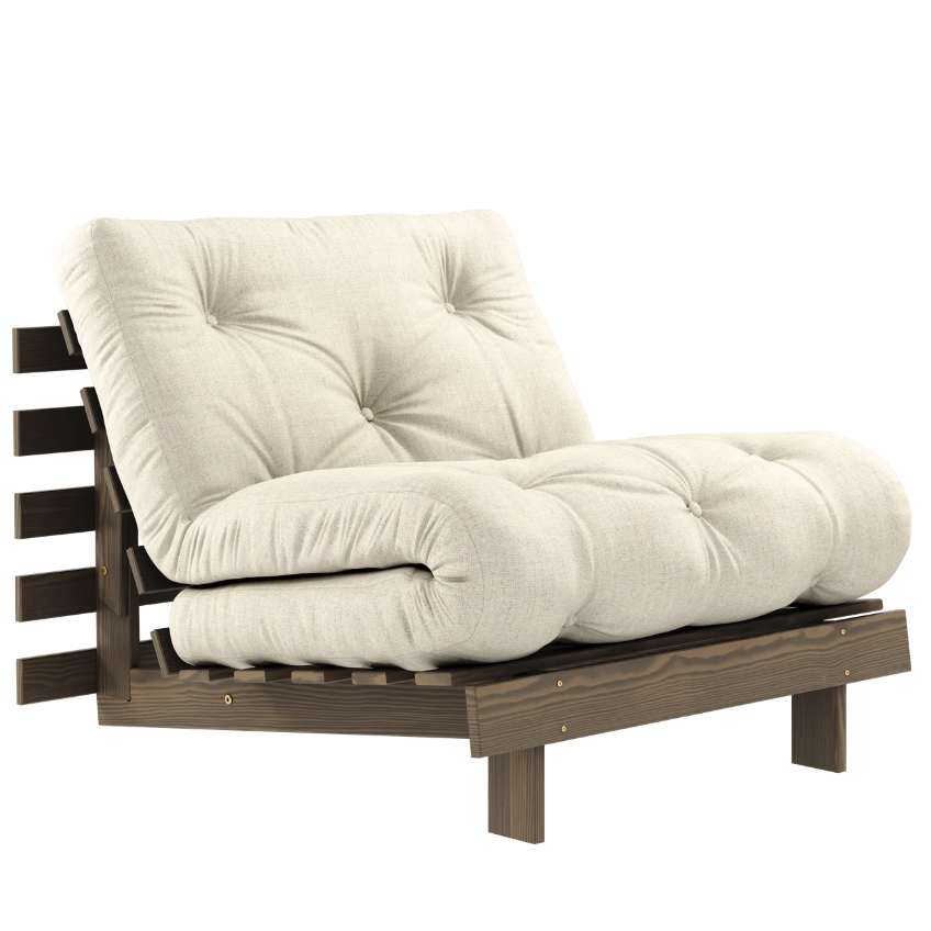 Karup Design Lněné rozkládací křeslo Roots