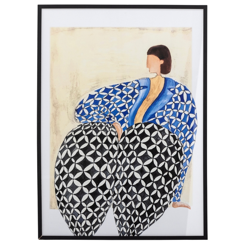 Bloomingville Obraz Vivianne 72 x 52 cm