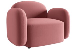 Micadoni Sametové křeslo Blair