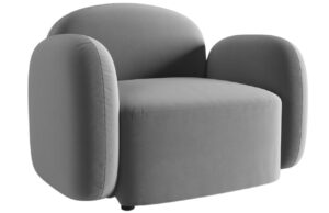 Micadoni Sametové křeslo Blair