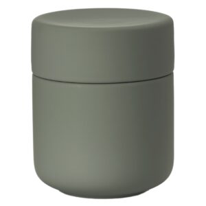 Zone Denmark Olivově zelený kameninový koupelnový organizér Ume