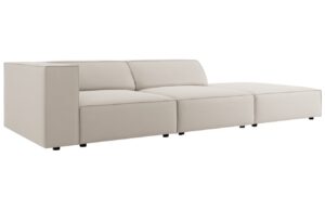 Cosmopolitan Design Sametová pohovka Arendal 262 cm