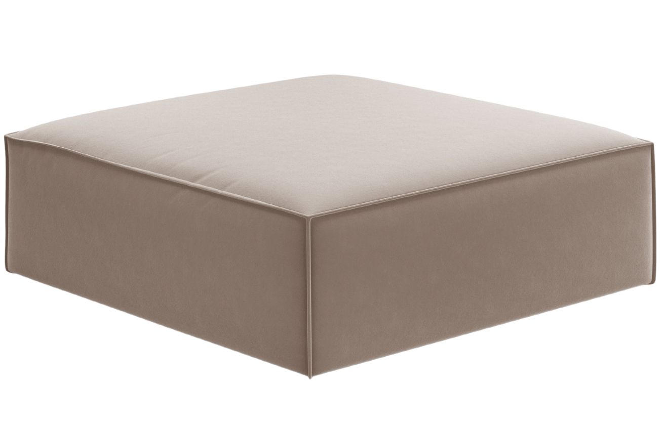 Micadoni Sametová podnožka Kaelle 100 x 80 cm