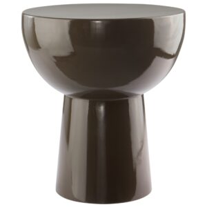 Jotex Hnědý kovový odkládací stolek BALIS 35 cm