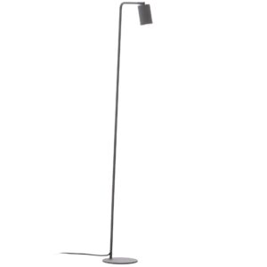 Šedá kovová stojací lampa Kave Home Manie 147 cm