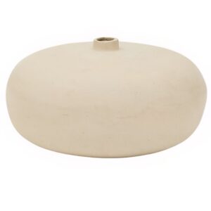 Bílá váza Kave Home Nivala ø 31 cm