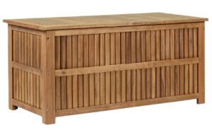 Bizzotto Dřevěná zahradní truhla Noemi 130 x 55 cm