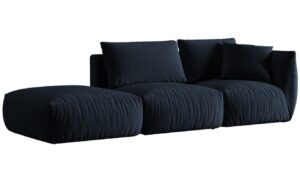 Micadoni Sametová pohovka Chris 315 cm