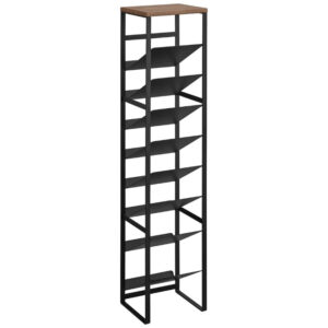 YAMAZAKI Kovový stojan na láhve Tower 88