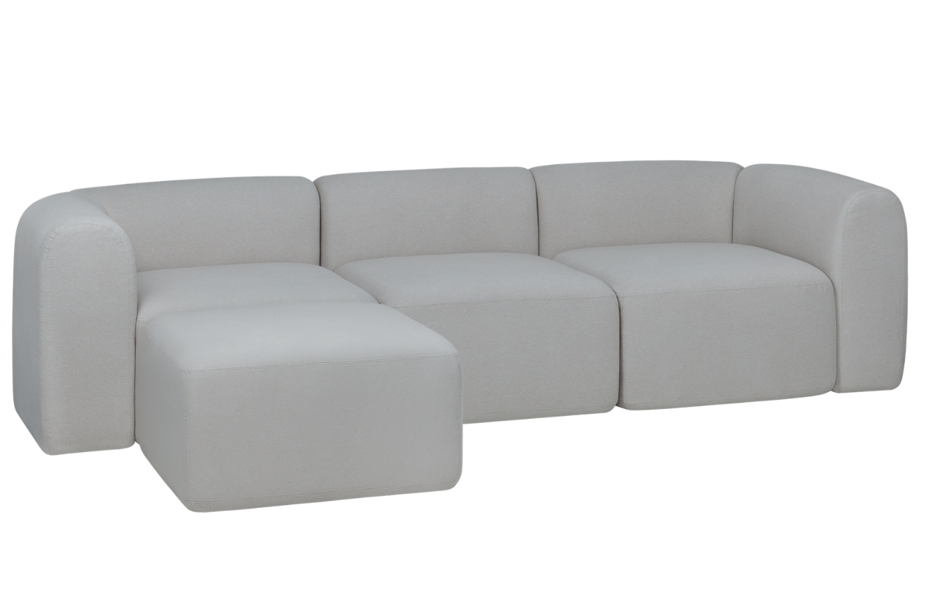 noo.ma Rohová pohovka Flom 262 cm